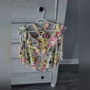 INC Floral Off-Shoulder Women Top